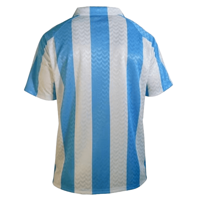 Camisa Málaga 120 Anos Home Azul 2024/25 Masculina Camisa Málaga 120 Anos Home Azul 2024/25 Masculina