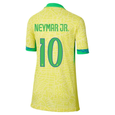 Camisa Brasil do Neymar Jr. #10 Amarelo I 2024/25 Masculina