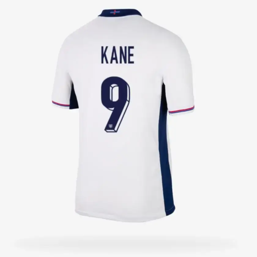 Camisa Inglaterra Kane #9 I Branca 2024/25 Masculina Camisa Inglaterra Kane #9 I Branca 2024/25 Masculina