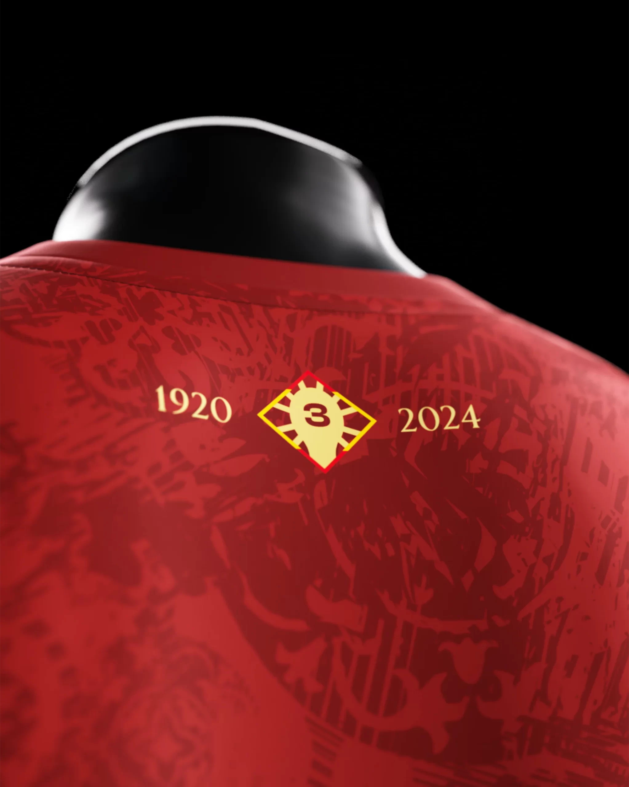 Camisa Espanha "Los Toros" Vermelha Commafootball 2024/25 Masculina Camisa Espanha "Los Toros" Vermelha Commafootball 2024/25 Masculina