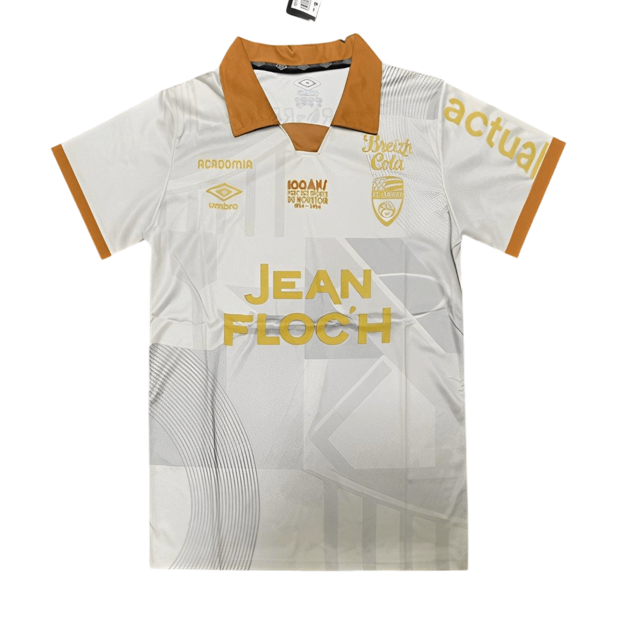 Camisa FC Lorient Especial 100 Anos Branca 2024/25 Masculina Camisa FC Lorient Especial 100 Anos Branca 2024/25 Masculina