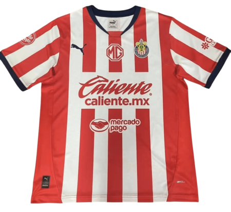 Camisa Chivas Guadalajara Home Vermelha I 2024/25 Masculina