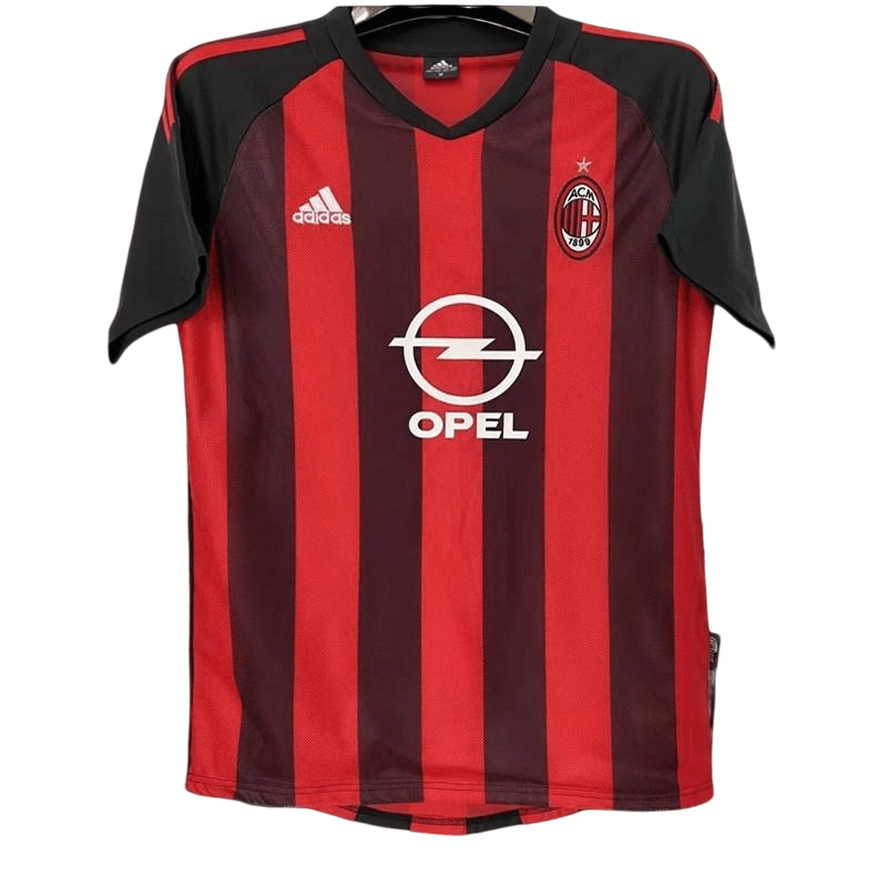 Camisa Ac Milan Home Vermelha I 2002/03 Masculina Camisa Ac Milan Home Vermelha I 2002/03 Masculina