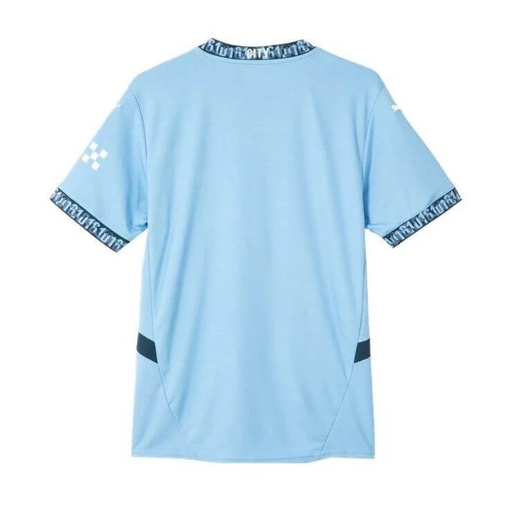 Camisa Manchester City Azul Home I 2024/25 Masculina Camisa Manchester City Azul Home I 2024/25 Masculina