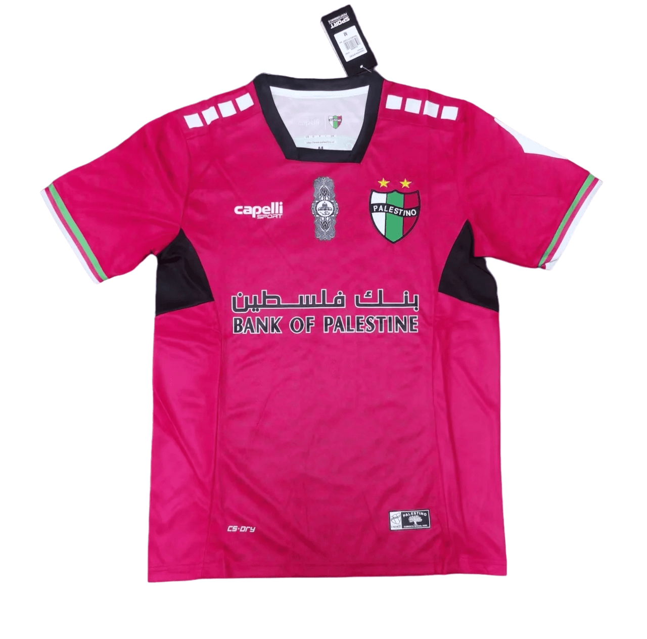 Camisa CD Palestino Rosa 2024/25 Masculina Camisa CD Palestino Rosa 2024/25 Masculina