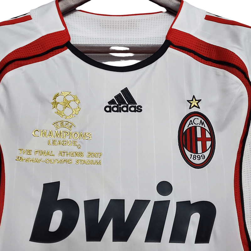 Camisa Ac Milan Branca Away Final Ucl 2006/07 Masculina Camisa Ac Milan Branca Away Final Ucl 2006/07 Masculina