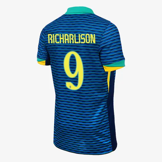 Camisa Brasil do Richarlison #9 Azul II 2024/25 Masculina Camisa Brasil do Richarlison #9 Azul II 2024/25 Masculina