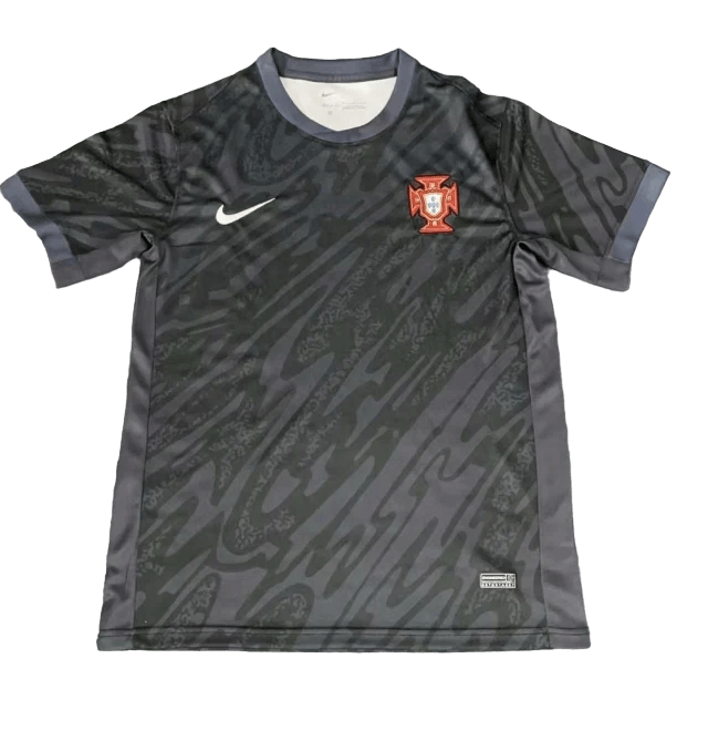 Camisa Portugal Preta Goleiro 2024/25 Masculina Camisa Portugal Preta Goleiro 2024/25 Masculina