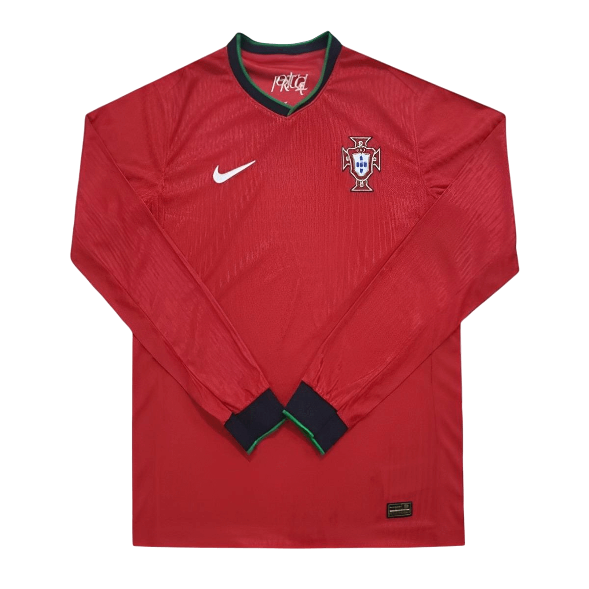 Camisa Portugal I Vermelha Home Manga Longa 2024/25 Jogador Camisa Portugal I Vermelha Home Manga Longa 2024/25 Jogador