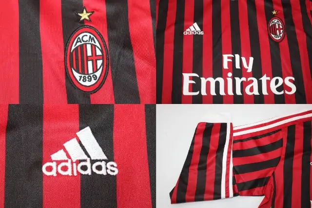 Camisa Ac Milan Home Manga Longa Vermelha I 2011/12 Masculina Camisa Ac Milan Home Manga Longa Vermelha I 2011/12 Masculina