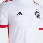 Nova Camisa Flamengo Branca Reserva 2024/25 Jogador