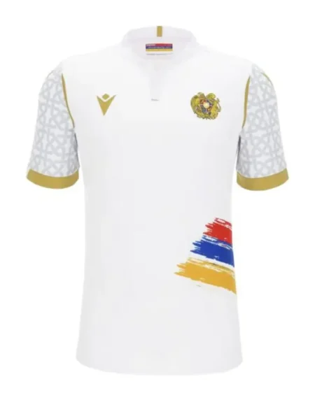 Camisa Seleção da Armênia Branca Masculina