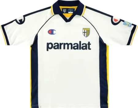 Camisa Parma Calcio Branca Away II 2003/04 Masculina