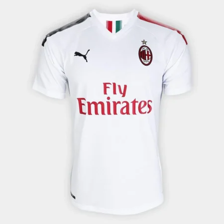 Camisa Ac Milan Branca Away 2019/20 Masculina