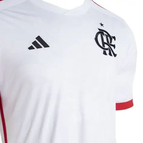 Nova Camisa Flamengo Branca Reserva 2024/25 Masculina Nova Camisa Flamengo Branca Reserva 2024/25 Masculina