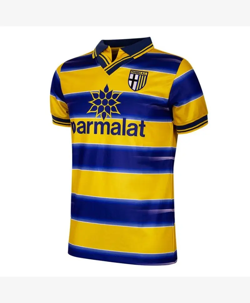 Camisa Parma Calcio Fc Retrô 110 Anos Amarela 2024/25 Masculina Camisa Parma Calcio Fc Retrô 110 Anos Amarela 2024/25 Masculina
