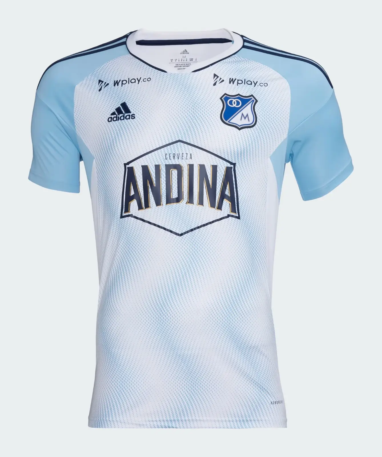 Camisa Millonarios Reserva Branca II 2023/24 Masculina Camisa Millonarios Reserva Branca II 2023/24 Masculina