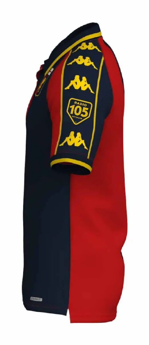 Camisa Genoa Fc Quarta Vermelha MSC 2023/24 Masculina Camisa Genoa Fc Quarta Vermelha MSC 2023/24 Masculina