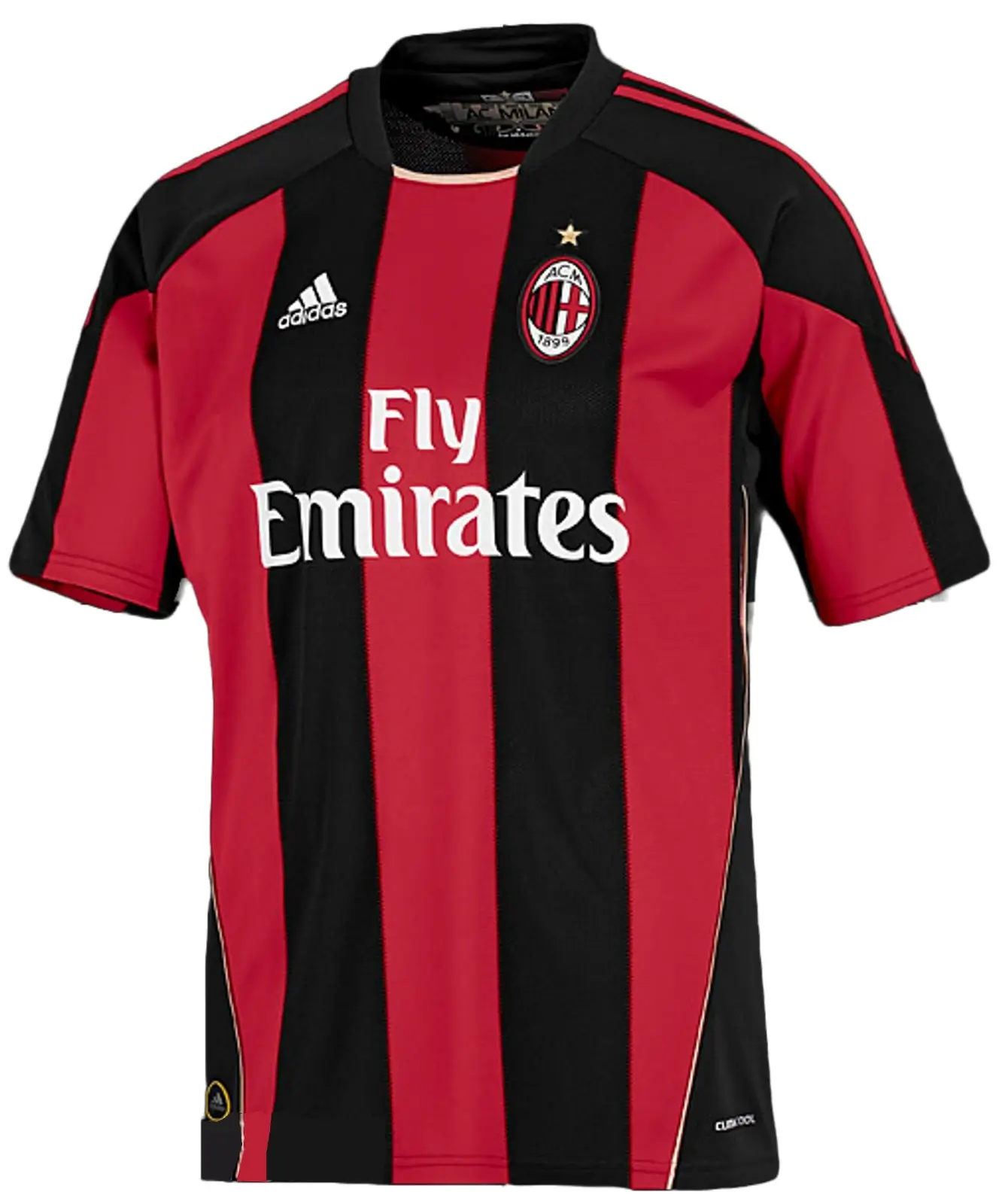 Camisa Ac Milan Home Vermelha I 2010/11 Masculina Camisa Ac Milan Home Vermelha I 2010/11 Masculina