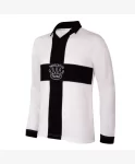 Camisa Parma Calcio Fc Retrô 110 Anos Branca Manga Longa 2024