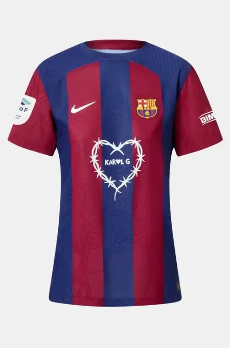 Camisa Barcelona Karol G El Clasico I Grená 2024/25 Feminina