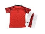 Kit Infantil Manchester United Vermelha I 1996 Unissex