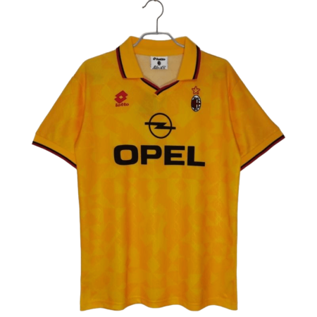 Camisa Ac Milan Third III Amarela 1995/96 Masculina