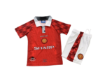 Kit Infantil Manchester United Vermelha I 1996 Unissex