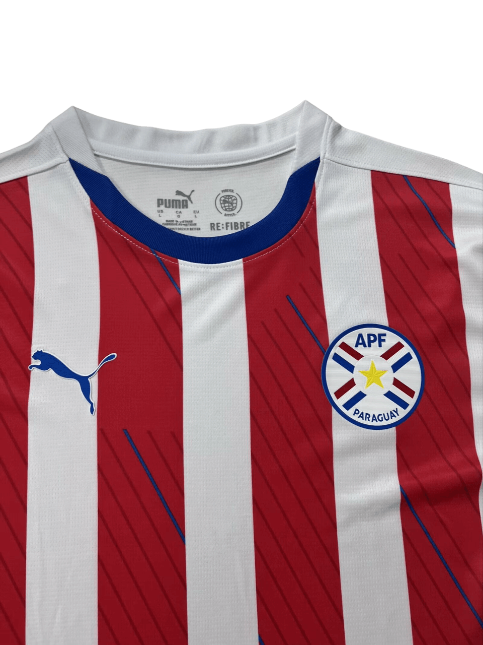 Camisa Paraguai Home Branca I 2024/25 Masculina Camisa Paraguai Home Branca I 2024/25 Masculina