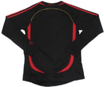 Camisa Ac Milan Home Preta Third III 2006/07 Manga Longa