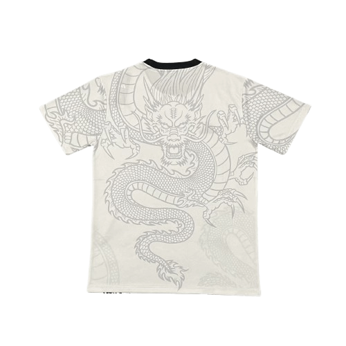 Camisa Real Madrid Dragão Branca 2024/25 Masculina Camisa Real Madrid Dragão Branca 2024/25 Masculina