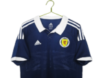 Camisa Escócia 2012 Azul Home Retrô Masculina