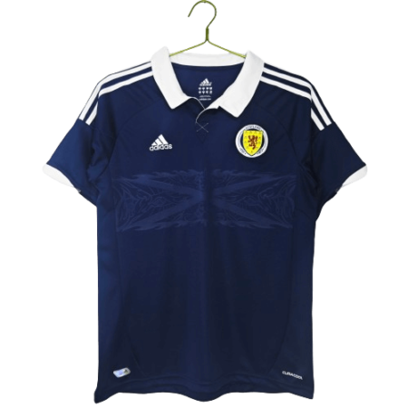Camisa Escócia 2012 Azul Home Retrô Masculina