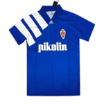 Camisa Real Zaragoza Azul Away Retrô 1992/93 Masculina