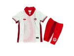 Kit Infantil Canadá Branca II Away 2024/25 Unissex