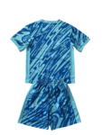 Kit Infantil Holanda Azul Goleiro 2024/25 Unissex