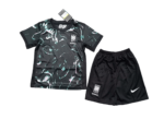 Kit Infantil Coréia do Sul II Preta Away 2024/25 Unissex