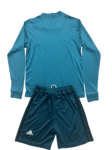 Kit Infantil Real Madrid 2017/18 Azul Manga Longa Unissex