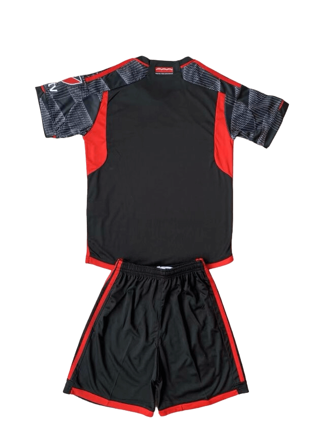Kit Infantil Titular DC United Preta 2024/25 Unissex Kit Infantil Titular DC United Preta 2024/25 Unissex