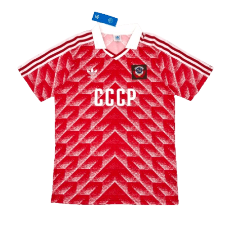 Camisa União Soviética 1987/88 Vermelha Retrô Masculina