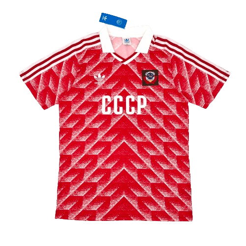 Camisa União Soviética 1987/88 Vermelha Retrô Masculina Camisa União Soviética 1987/88 Vermelha Retrô Masculina