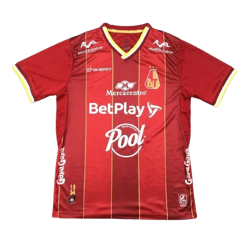 Camisa Deportes Tolima Home Vermelha 2024/25 Masculina Camisa Deportes Tolima Home Vermelha 2024/25 Masculina