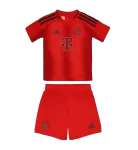 Kit Infantil Bayern de Munique Vermelho I 2024/25 Unissex