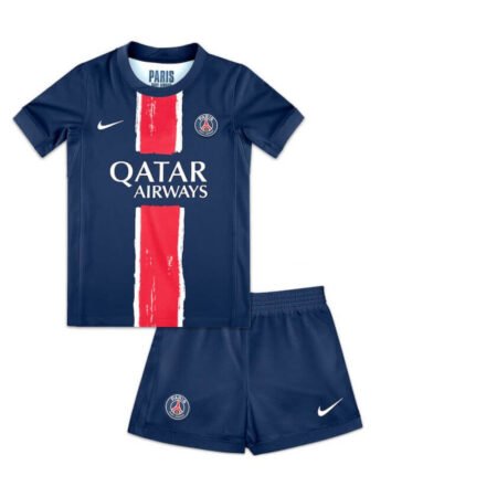 Kit Infantil PSG Azul Home I 2024/25 Unissex