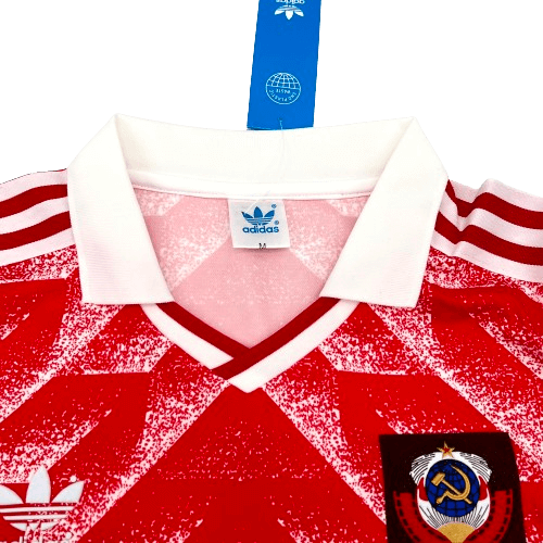 Camisa União Soviética 1987/88 Vermelha Retrô Masculina Camisa União Soviética 1987/88 Vermelha Retrô Masculina