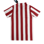 Camisa Athletic Bilbao Home I  Branca/Vermelha 1984 Masculina