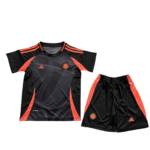 Kit Infantil Colômbia Preta Away II 2024/25 Unissex