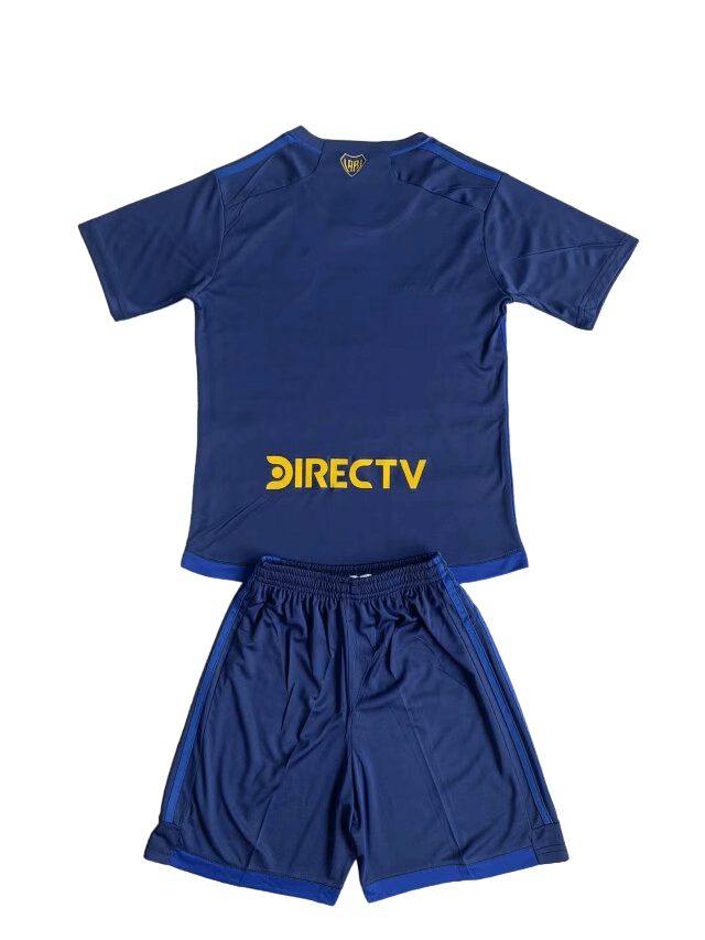 Kit Infantil Boca Juniors Third Azul Escura III 2024/25 Unissex Kit Infantil Boca Juniors Third Azul Escura III 2024/25 Unissex
