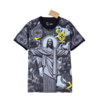Camisa do Brasil Preta Cristo Redentor 2024/25 Masculina