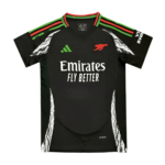 Camisa Arsenal Preta Away II 2024/25 Masculina
